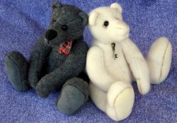 Upcycled Cashmere Teddy Bears